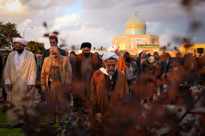 تصاویر /اقامه نماز باران توسط نماینده ولی فقیه در استان قزوین