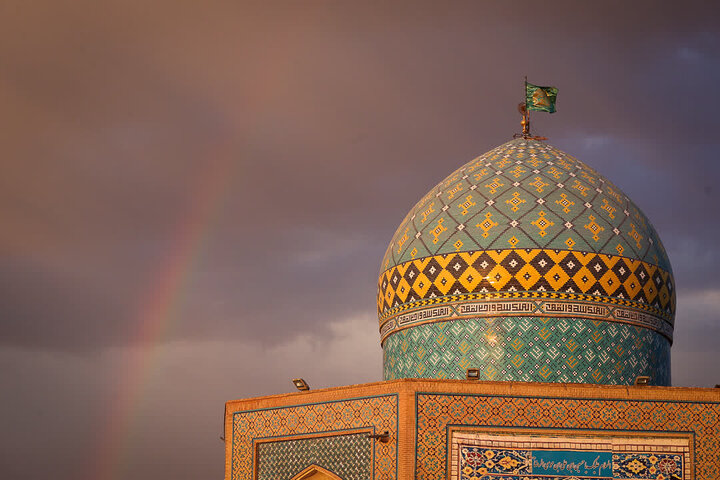 تصاویر /اقامه نماز باران توسط نماینده ولی فقیه در استان قزوین