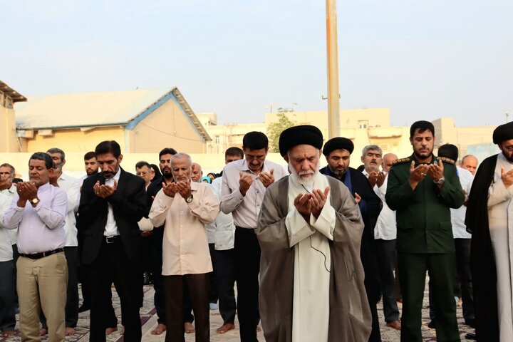 تصاویر/ اقامه نماز باران در دیّر