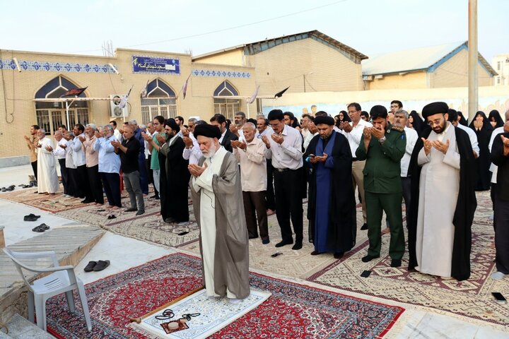 تصاویر/ اقامه نماز باران در دیّر