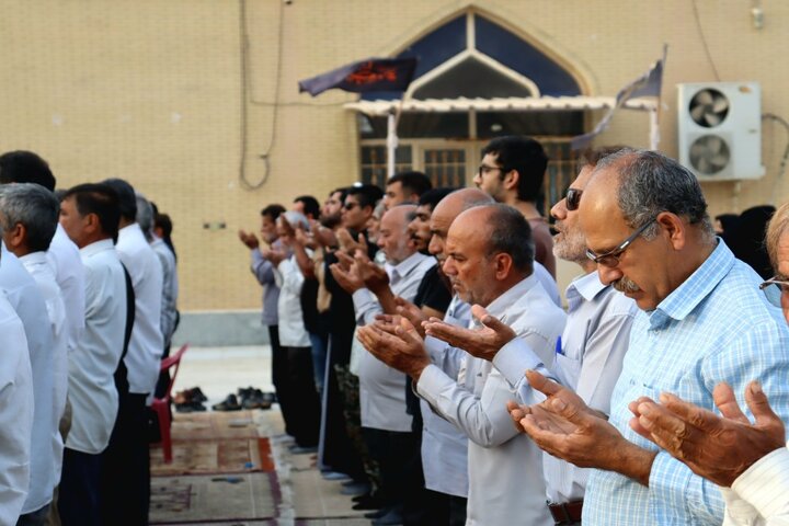 تصاویر/ اقامه نماز باران در دیّر