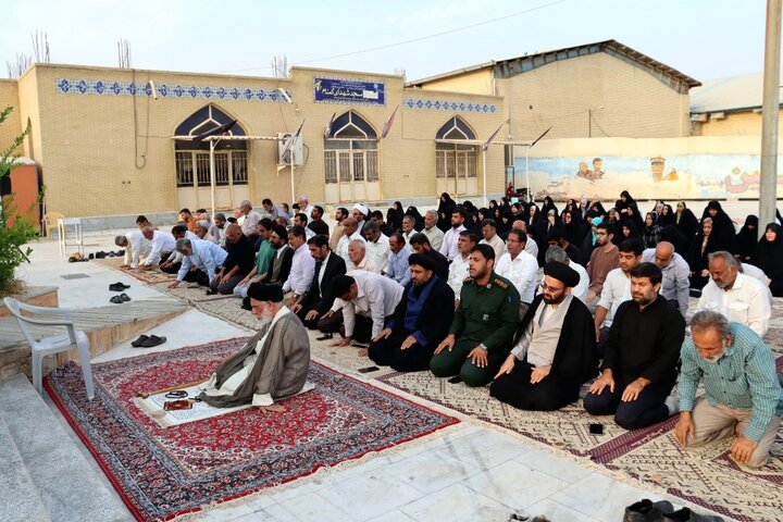 تصاویر/ اقامه نماز باران در دیّر