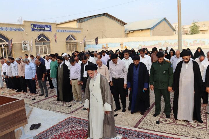 تصاویر/ اقامه نماز باران در دیّر