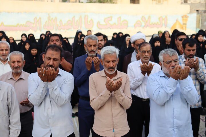 تصاویر/ اقامه نماز باران در دیّر