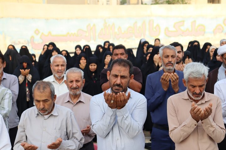 تصاویر/ اقامه نماز باران در دیّر