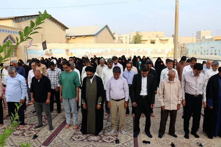 تصاویر/ اقامه نماز باران در دیّر