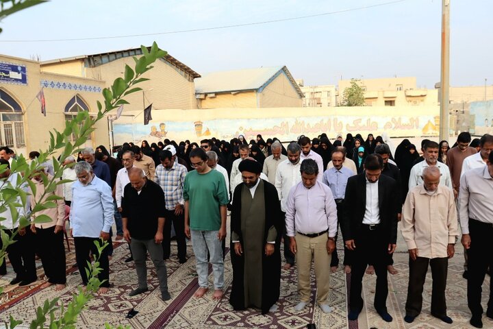 تصاویر/ اقامه نماز باران در دیّر