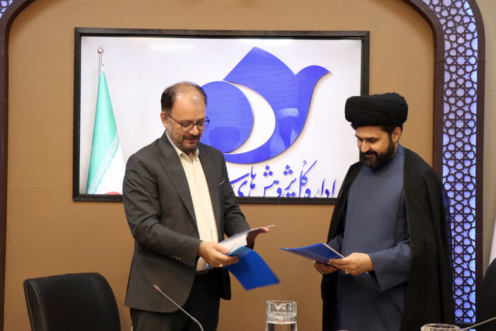 تصاویر/ انعقاد تفاهم‌نامه شبکه های جهانی ولایت و اداره کل پژوهش‌های اسلامی رسانه
