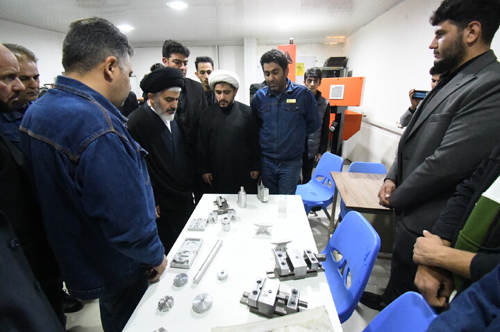 تصاویر / بازدید نماینده ولی فقیه در آذرباجان غربی در هنرستان شریف ارومیه