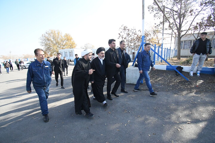 تصاویر / بازدید نماینده ولی فقیه در آذرباجان غربی در هنرستان شریف ارومیه