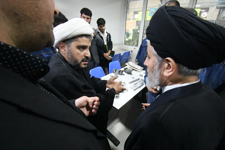 تصاویر / بازدید نماینده ولی فقیه در آذرباجان غربی در هنرستان شریف ارومیه