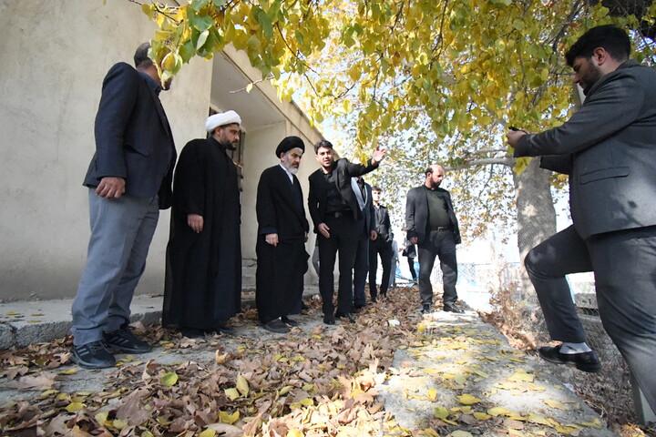 تصاویر / بازدید نماینده ولی فقیه در آذرباجان غربی در هنرستان شریف ارومیه