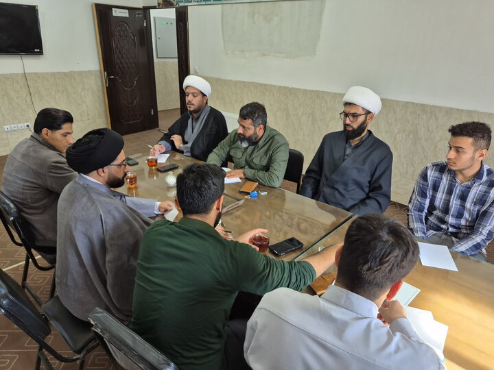 تصاویر/ نشست برنامه‌ریزی برگزاری جشنواره فرهنگی ورزشی طلاب بسیجی منطقه کاشان