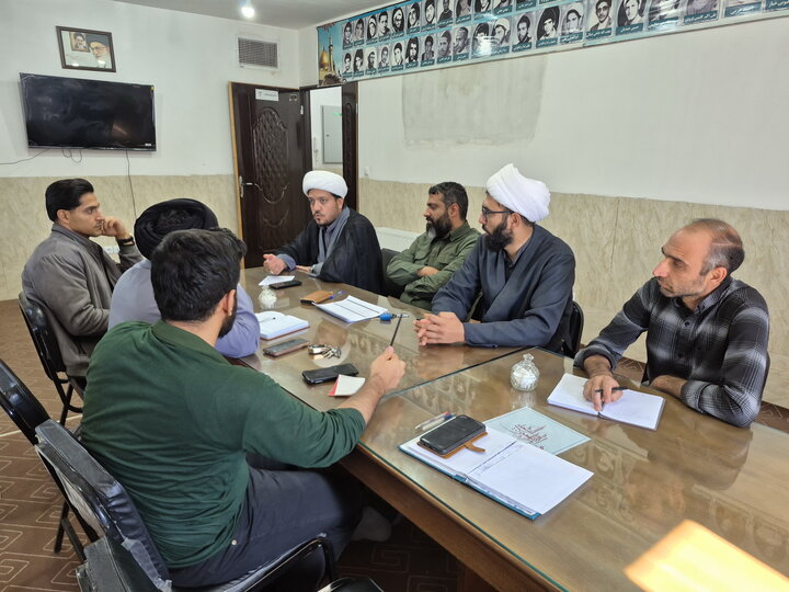 تصاویر/ نشست برنامه‌ریزی برگزاری جشنواره فرهنگی ورزشی طلاب بسیجی منطقه کاشان