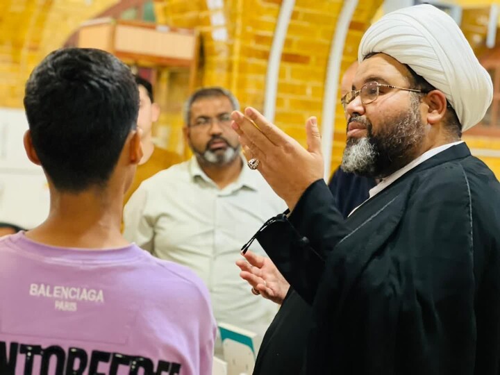 تصاویر/بازدید مدیر حوزه رضویه هویزه از کتابخانه های شهرستان هویزه