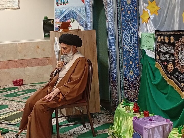 تصبرگزاری اجلاس نماز دانش‌آموزی در آموزش و پرورش ناحیه دو همدان با حضور آیت‌الله موسوی