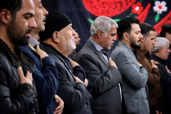 تصاویر/ مراسم عزاداری ایام فاطمیه در مسجد جامع سلماس