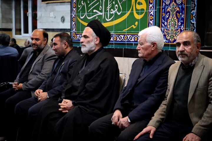 تصاویر/ مراسم عزاداری ایام فاطمیه در مسجد جامع سلماس