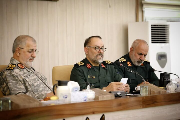 تصاویر/ جلسه کارکنان سپاه شهدای آذربایجان غربی با فرمانده کل سپاه