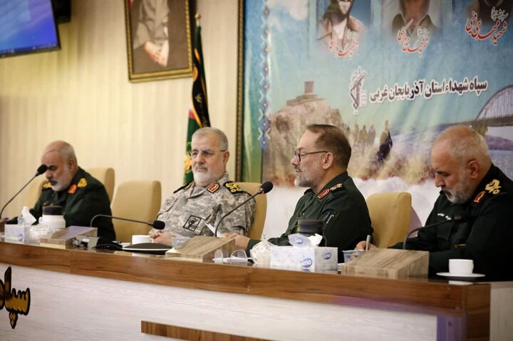 تصاویر/ جلسه کارکنان سپاه شهدای آذربایجان غربی با فرمانده کل سپاه