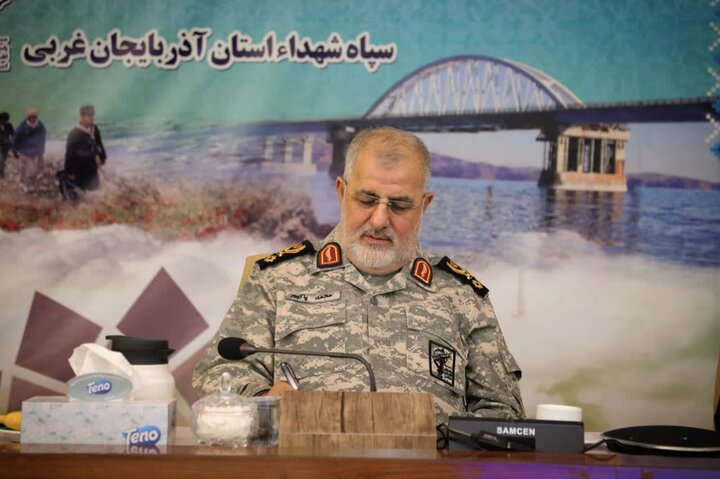 تصاویر/ جلسه کارکنان سپاه شهدای آذربایجان غربی با فرمانده کل سپاه