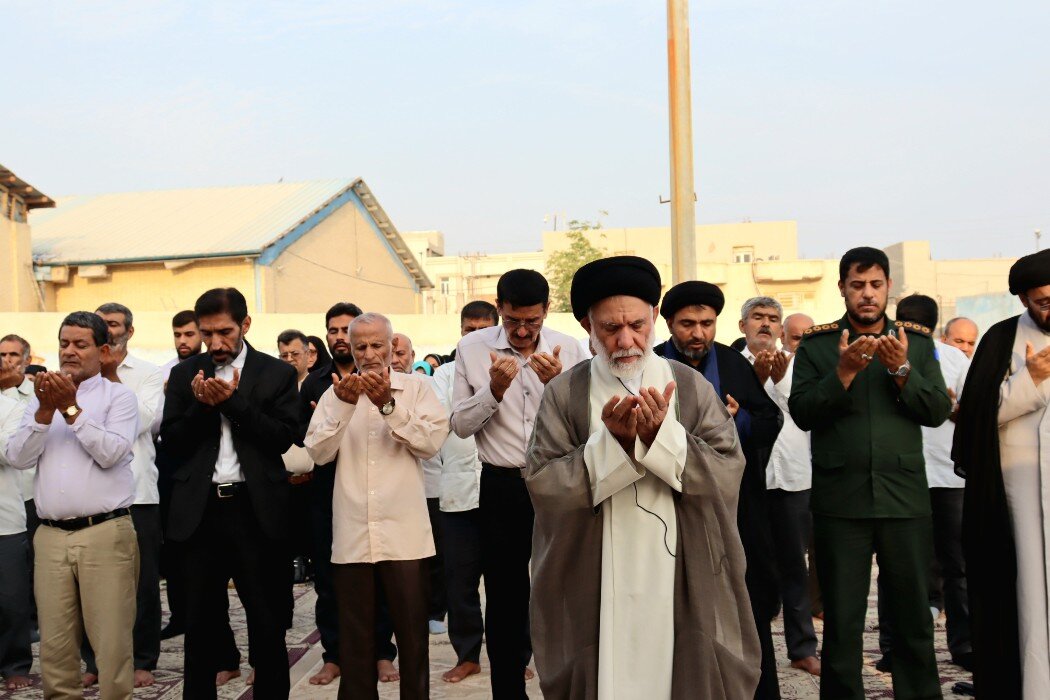 تصاویر/ اقامه نماز باران در دیّر