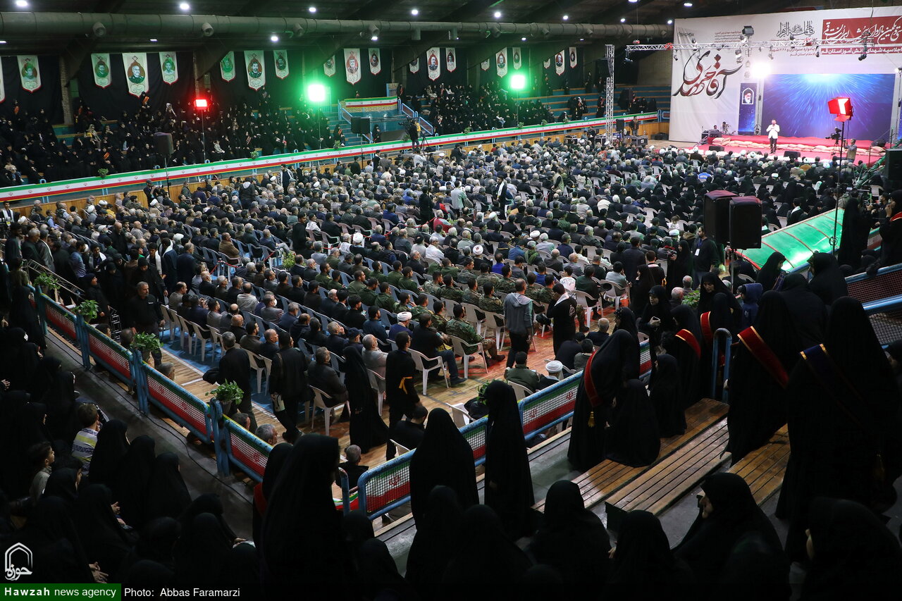 تصاویر/ سی و یکمین یادواره سرلشکر شهید مهدی زین الدین و ۶۱۲۸ شهید والامقام استان قم