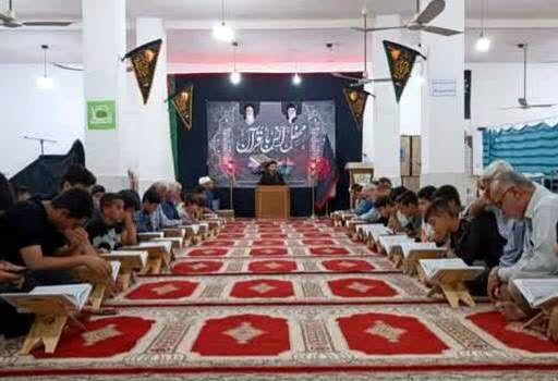 محفل انس با قرآن در شهر آبدان برگزار شد
