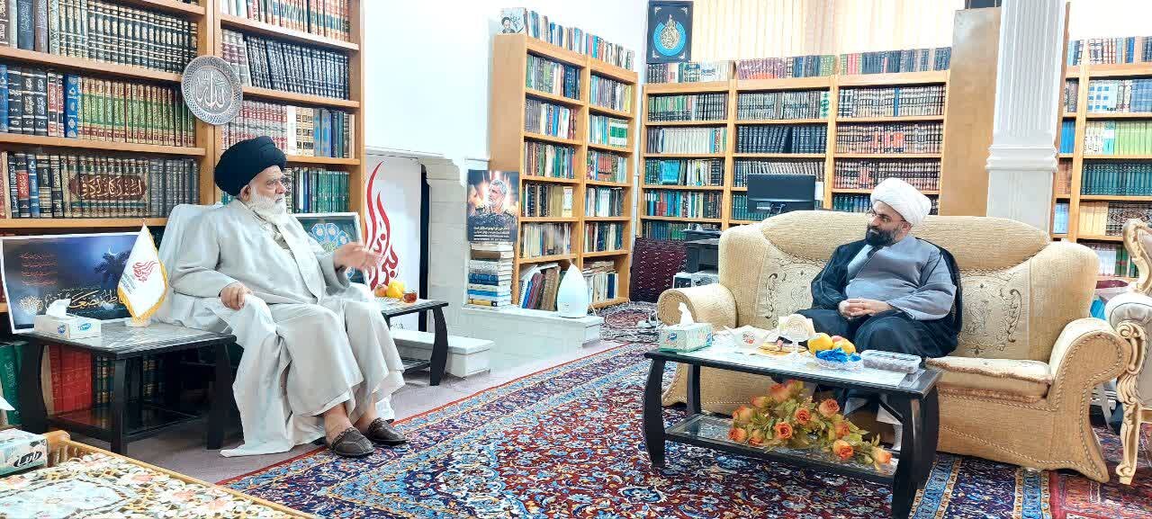 مدیر مجتمع تربیت مجتهد محمدیه با استاد حسینی گرگانی گفتگو کرد