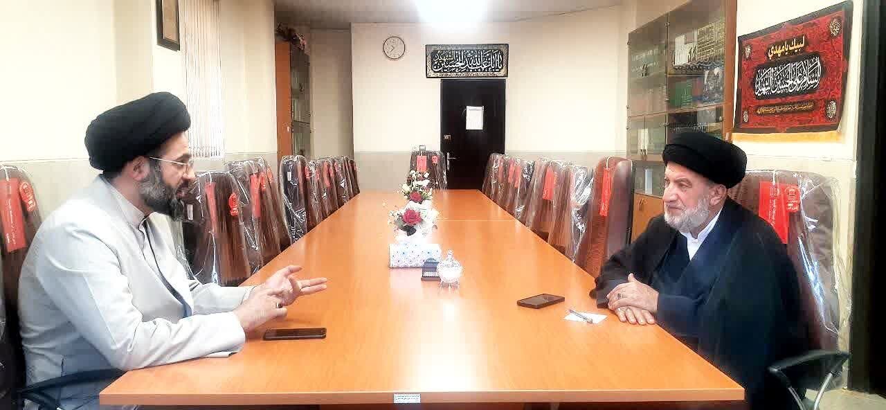 نشست مشترک مدیر حوزه علمیه خواهران فارس و مشاور استاندار در امور روحانیت برگزار شد