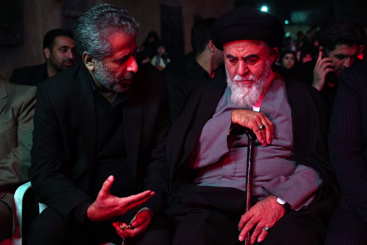 بازدید تولیت مسجد مقدس جمکران از سوگواره کوچه‌های بنی‌هاشم + عکس