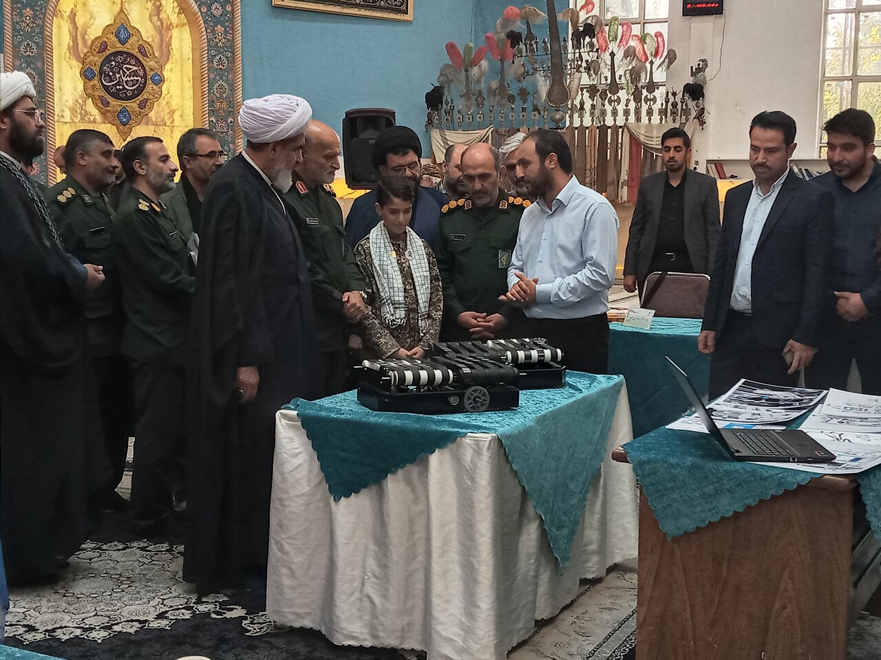 رونمایی از محصولات فناورانه در نشست خبری اعلام برنامه های هفته بسیج