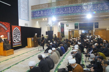 تصاویر / مــراسم گرامیداشت مرحوم حجت الاسلام والمسلمین سید طیب موسوی در قم