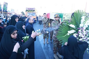 تصاویر / تشییع شهدای گمنام در شهر الوند