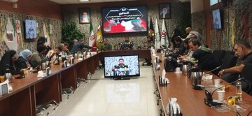 تصاویر/ نشست خبری مراسم تشییع پیکرهای مطهر ۳۰۰ شهید گمنام دفاع مقدس