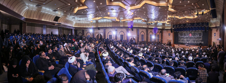 تصاویر/ سوگواره شعر فاطمی محبوبه خدا