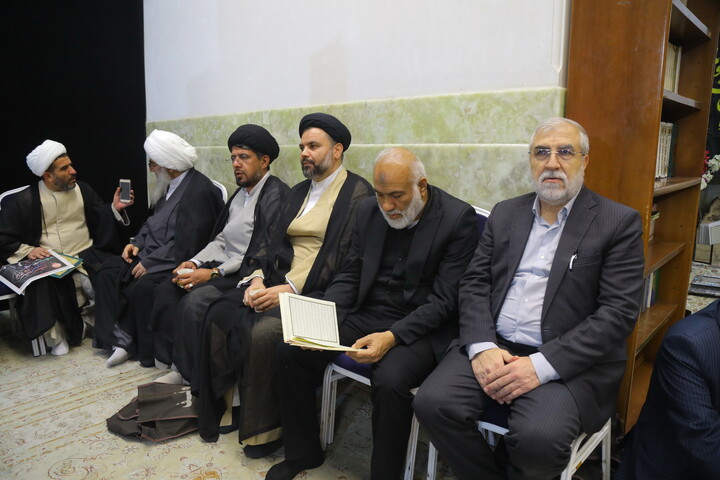 مــراسم گرامیداشت مرحوم حجت الاسلام والمسلمین سید طیب موسوی در قم
