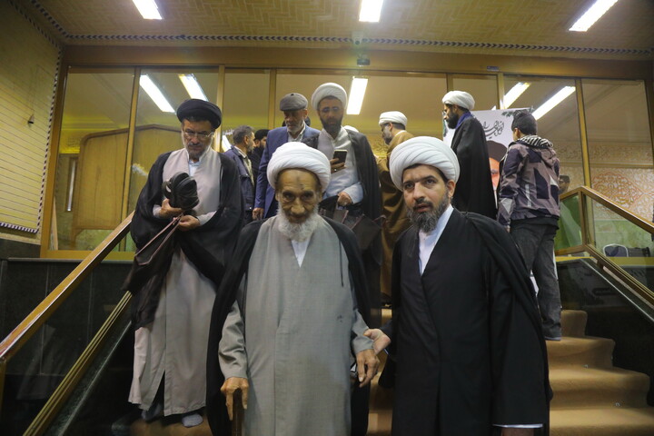 مــراسم گرامیداشت مرحوم حجت الاسلام والمسلمین سید طیب موسوی در قم
