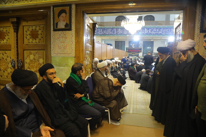 مــراسم گرامیداشت مرحوم حجت الاسلام والمسلمین سید طیب موسوی در قم
