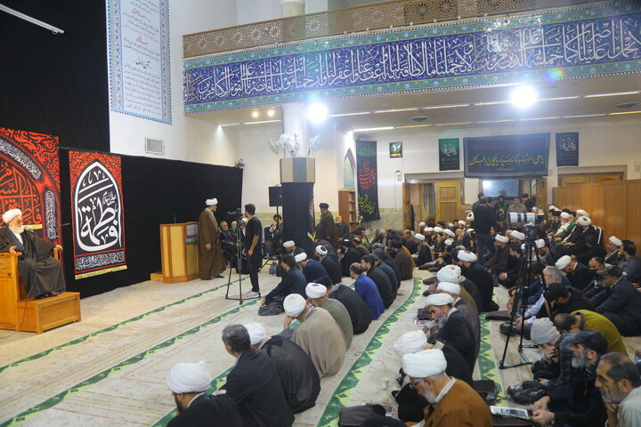 مــراسم گرامیداشت مرحوم حجت الاسلام والمسلمین سید طیب موسوی در قم
