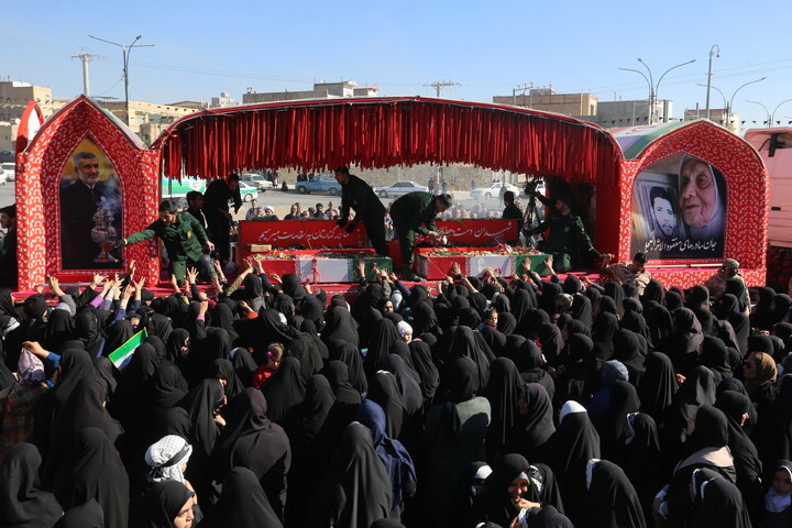 تصاویر/ مردم شهرهای زرین شهر، نجف آباد و تیران و کرون میزبان کاروان اهالی بهشت