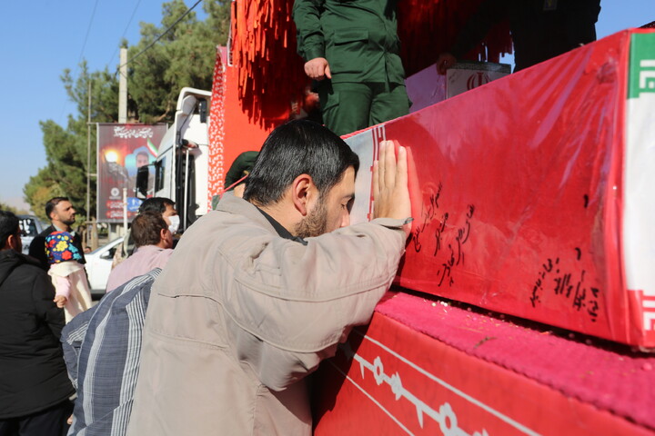 تصاویر/ مردم شهرهای زرین شهر، نجف آباد و تیران و کرون میزبان کاروان اهالی بهشت
