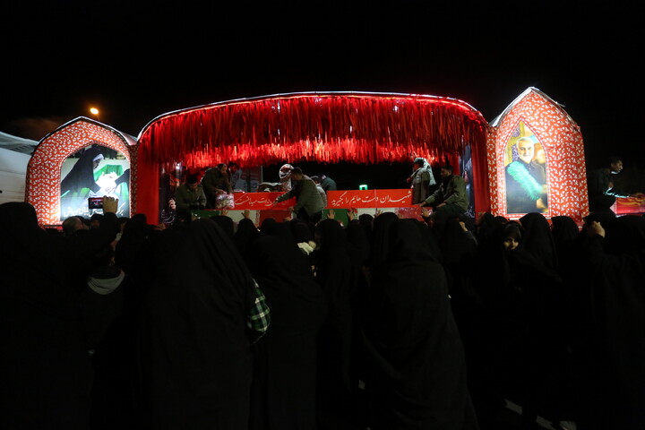 تصاویر/ مردم شهرهای زرین شهر، نجف آباد و تیران و کرون میزبان کاروان اهالی بهشت