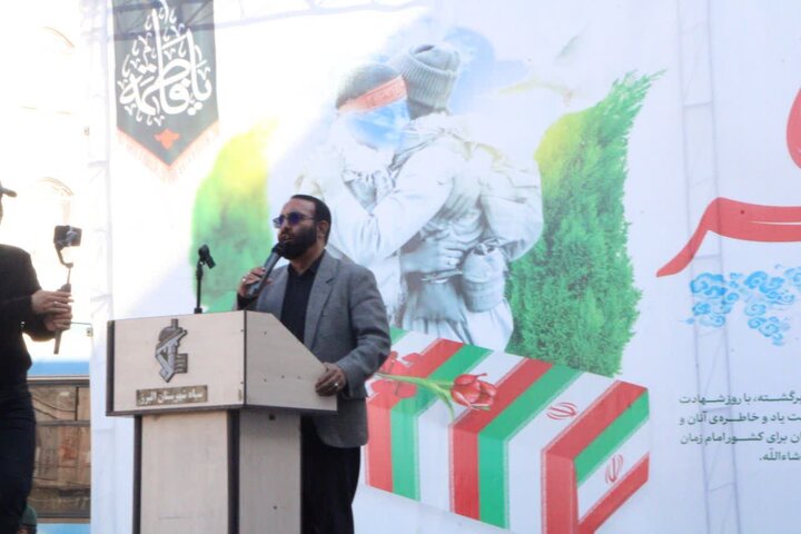 تصاویر / تشییع شهدای گمنام در شهر الوند