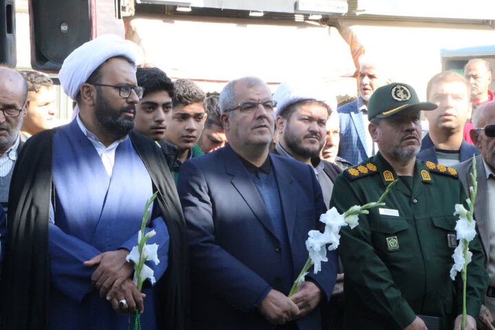 تصاویر / تشییع شهدای گمنام در شهر الوند