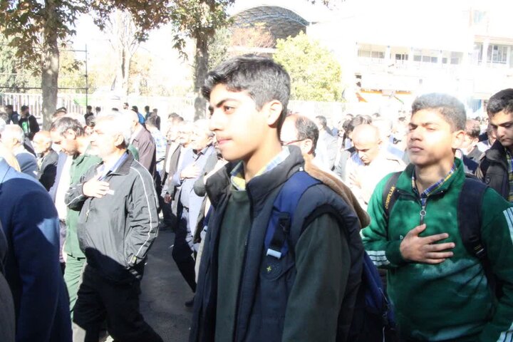 تصاویر / تشییع شهدای گمنام در شهر الوند