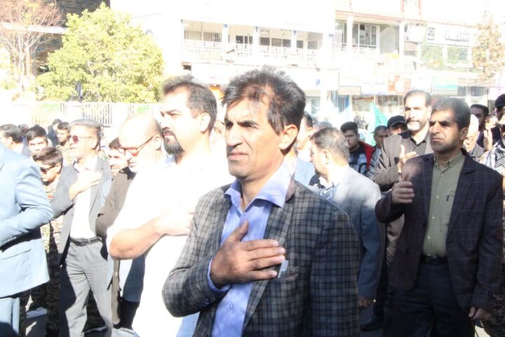 تصاویر / تشییع شهدای گمنام در شهر الوند