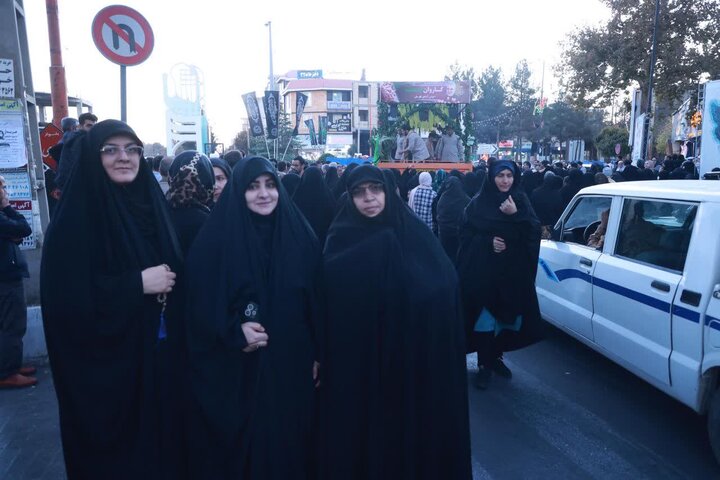 تصاویر / تشییع شهدای گمنام در شهر الوند