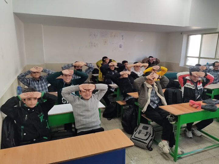 تصاویر/ روایتی از حضور طلاب در مدرسه شهید مصطفی خمینی (ره) فیروزکوه