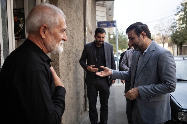 تصاویر/ دیدار سخنگوی شورای نگهبان با خانواده شهید ناظر «مهدی طالب‌زاده»